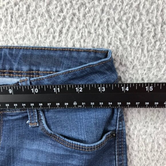 KENSIE Womens Size 4/27 Mid Rise Medium Wash Stretch Denim Skinny Ankle Jeans - Picture 10 of 15